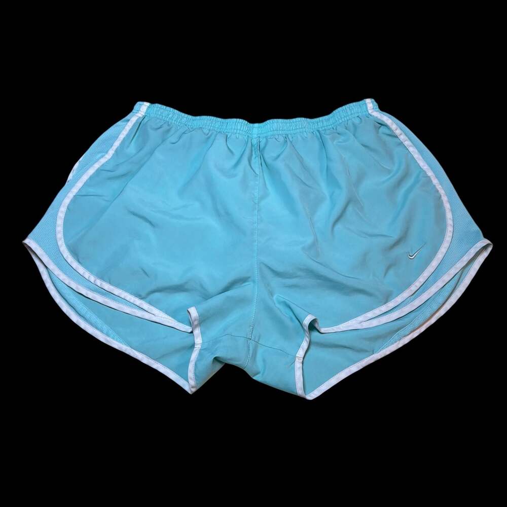 Nike Women's Light Blue Dri-Fit Athletic Running Shorts Size XXL